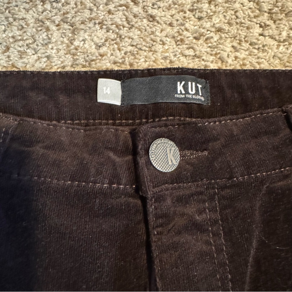 Kut from the Kloth Brown Corduroy Pants - 14 - Picture 5 of 9